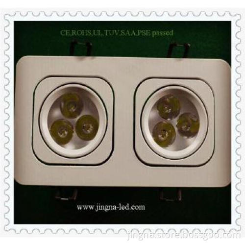 2*3W high quality Grille Light with CE RoHS Mark